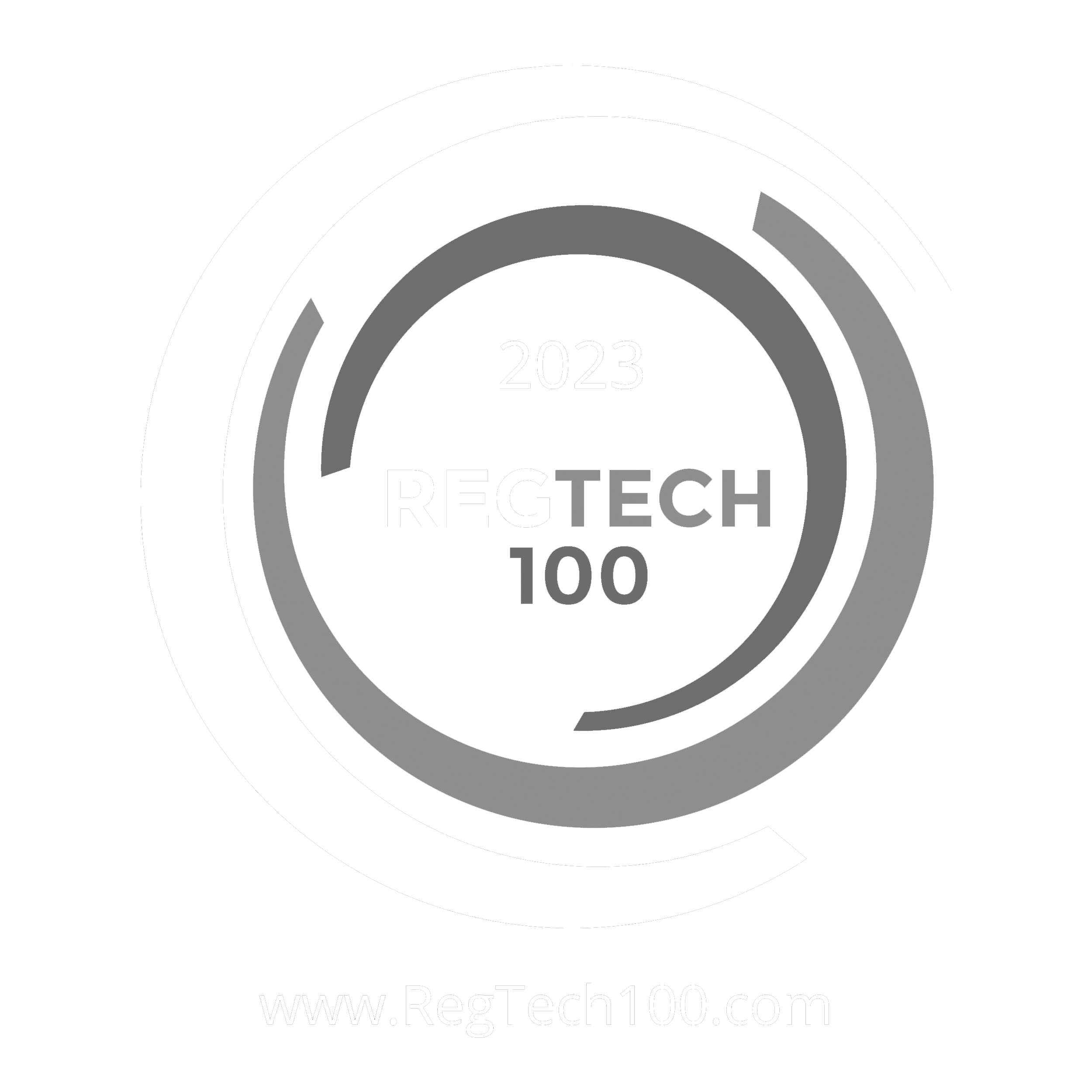 RegTech 100 2023 accreditation logo